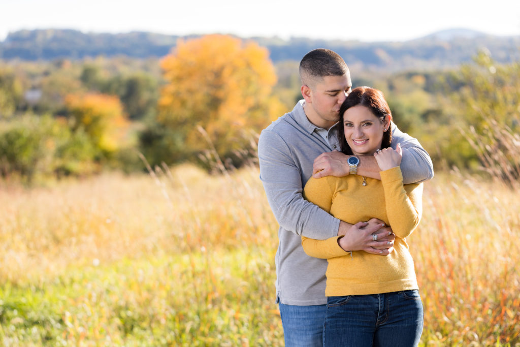 outdoor rural engagement photography