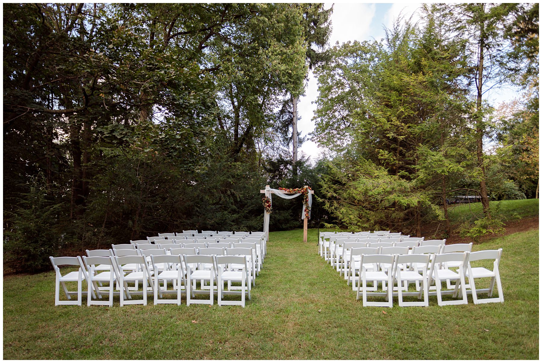 outdoor ceremony in reading pa